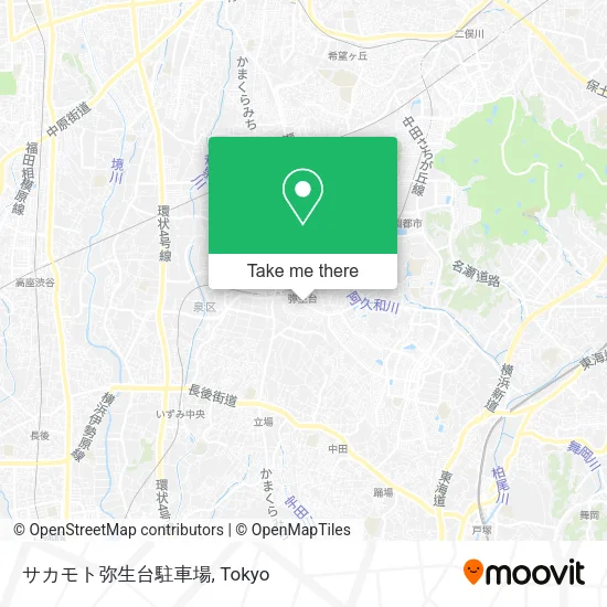 サカモト弥生台駐車場 map