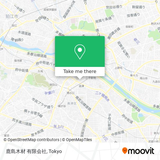 鹿島木材 有限会社 map