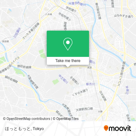 ほっともっと map