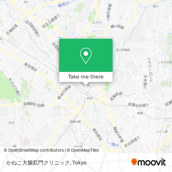 かねこ大腸肛門クリニック map