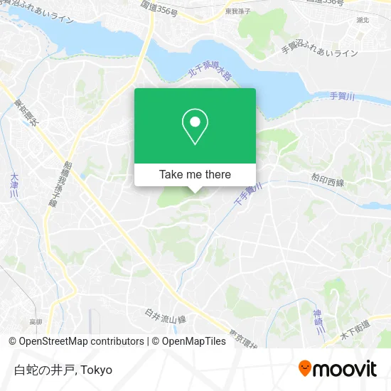 白蛇の井戸 map