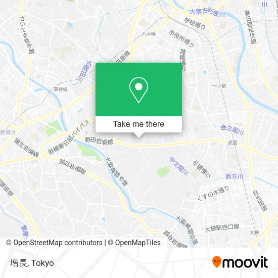 増長 map