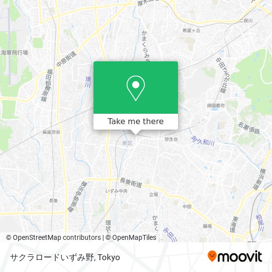 サクラロードいずみ野 map