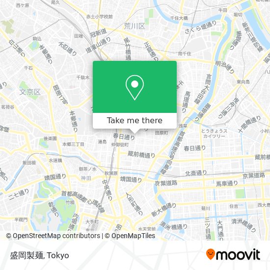 盛岡製麺 map