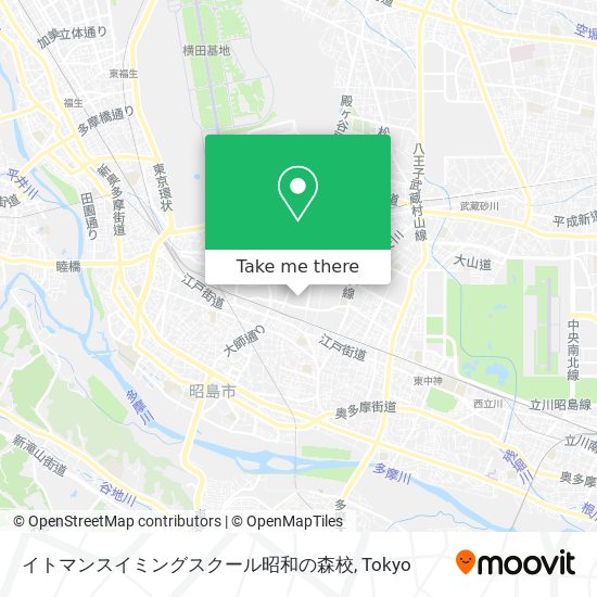 イトマンスイミングスクール昭和の森校 map