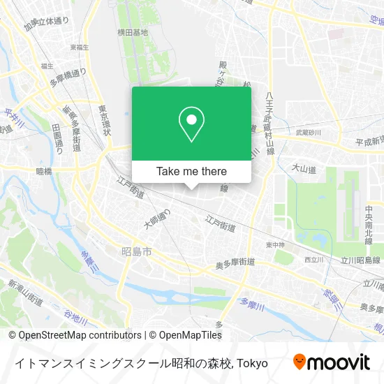 イトマンスイミングスクール昭和の森校 map