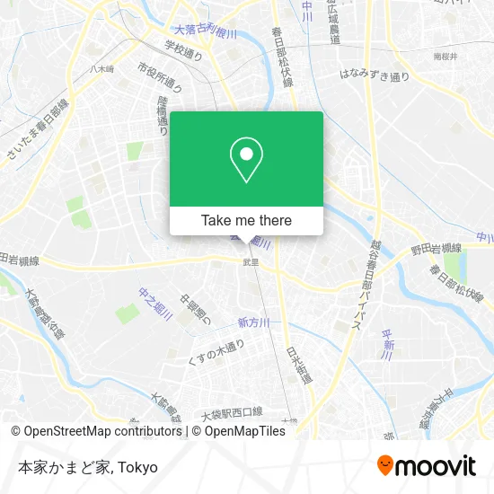本家かまど家 map