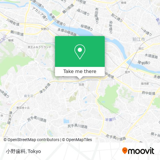 小野歯科 map