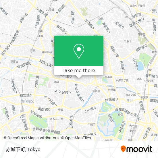 赤城下町 map