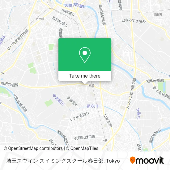 埼玉スウィン スイミングスクール春日部 map