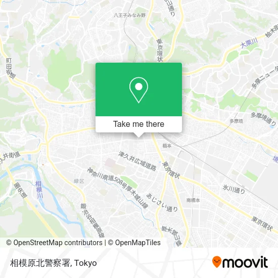 相模原北警察署 map