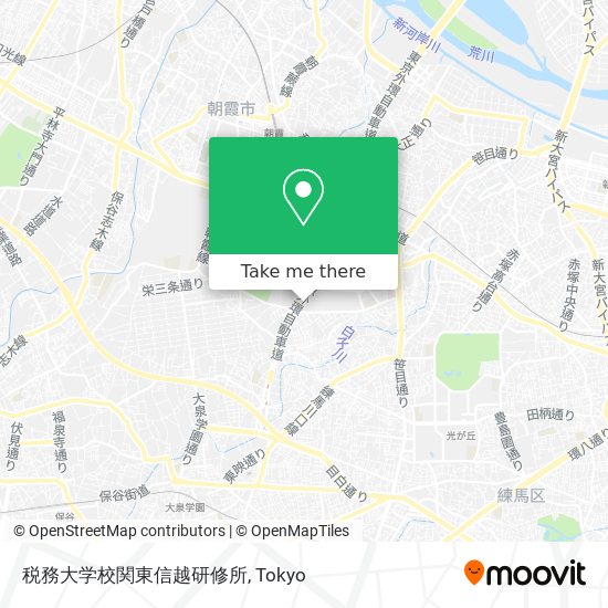 税務大学校関東信越研修所 map