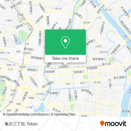 亀沢三丁目 map