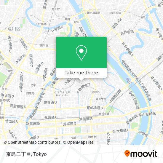 京島二丁目 map