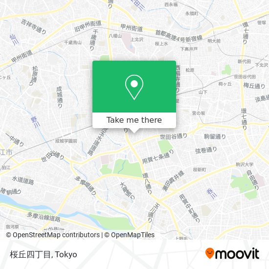 桜丘四丁目 map