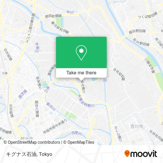 キグナス石油 map