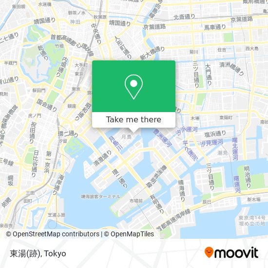 東湯(跡) map