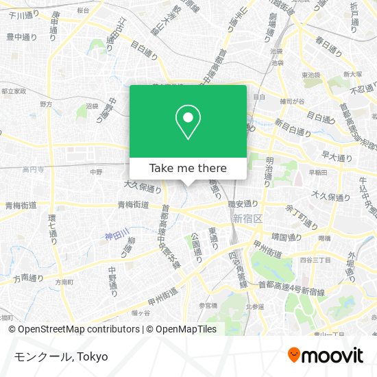 モンクール map