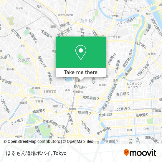 ほるもん道場ポパイ map