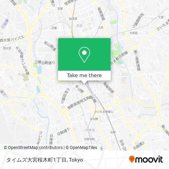 タイムズ大宮桜木町1丁目 map