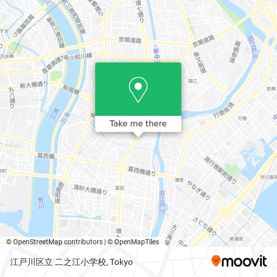 江戸川区立 二之江小学校 map