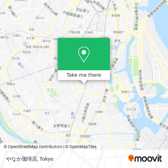 やなか珈琲店 map
