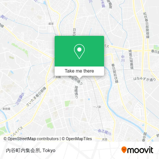 内谷町内集会所 map