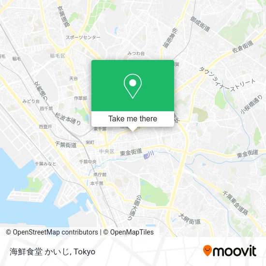海鮮食堂 かいじ map