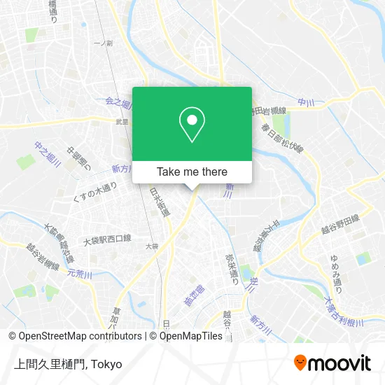 上間久里樋門 map