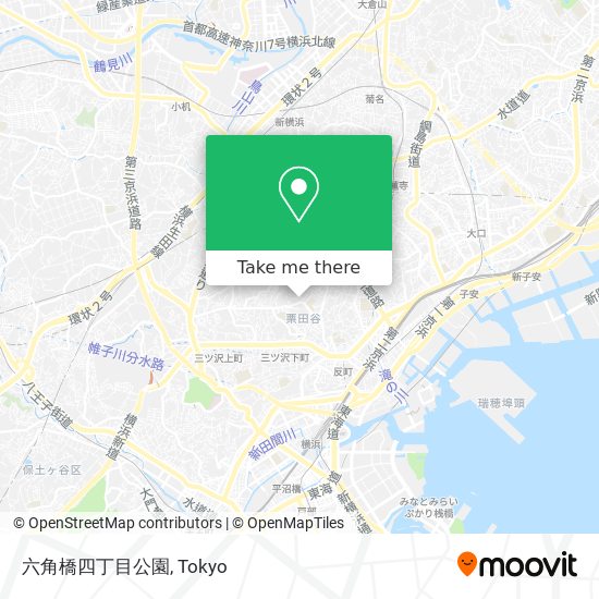 六角橋四丁目公園 map