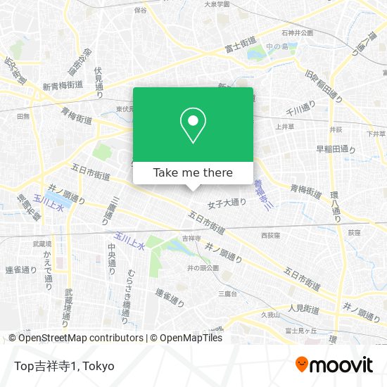 Top吉祥寺1 map