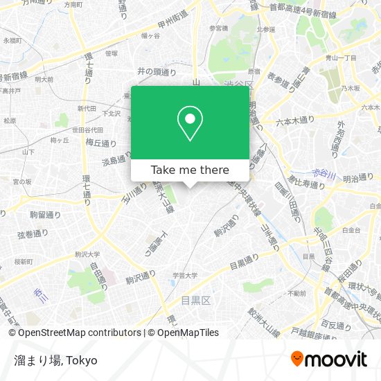 溜まり場 map