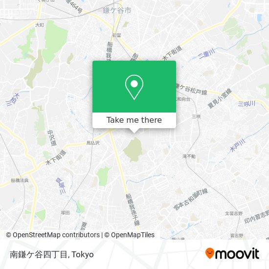 南鎌ケ谷四丁目 map