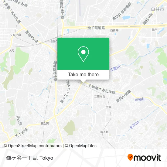 鎌ケ谷一丁目 map