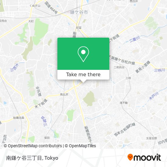 南鎌ケ谷三丁目 map