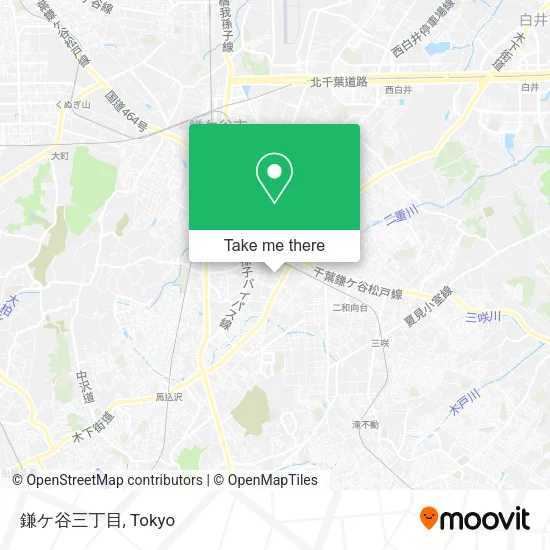 鎌ケ谷三丁目 map