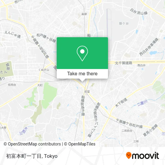 初富本町一丁目 map