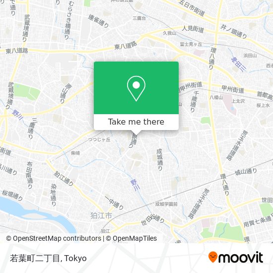 若葉町二丁目 map