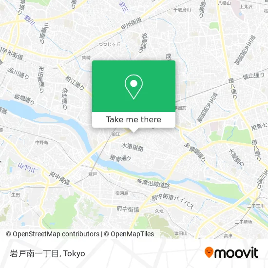 岩戸南一丁目 map