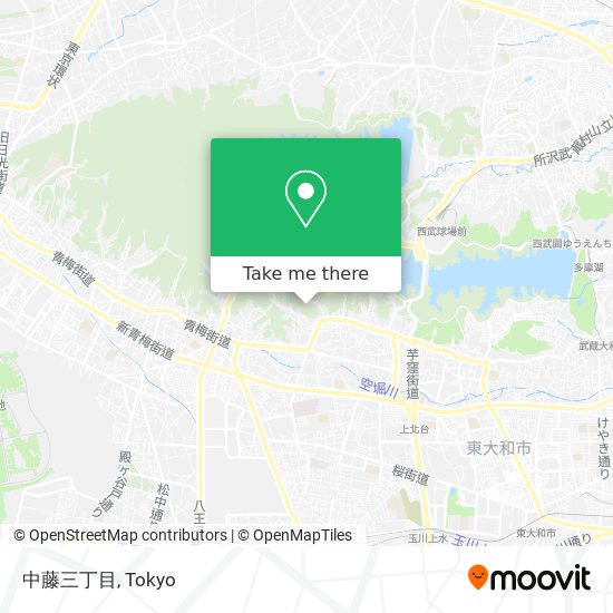 中藤三丁目 map