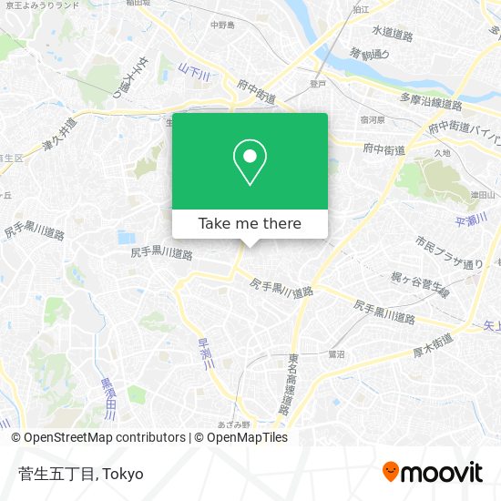 菅生五丁目 map