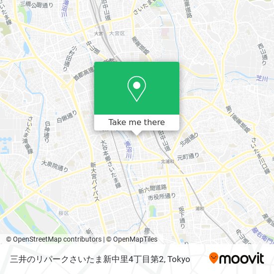 三井のリパークさいたま新中里4丁目第2 map