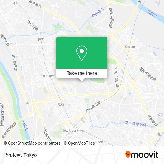 駒木台 map