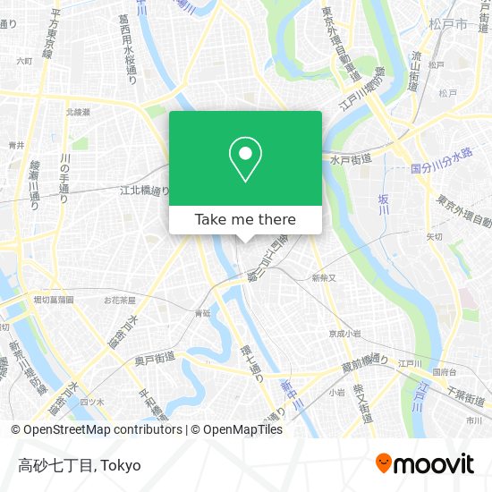 高砂七丁目 map