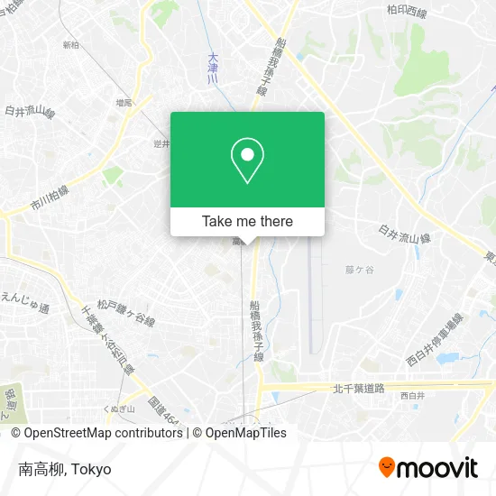 南高柳 map