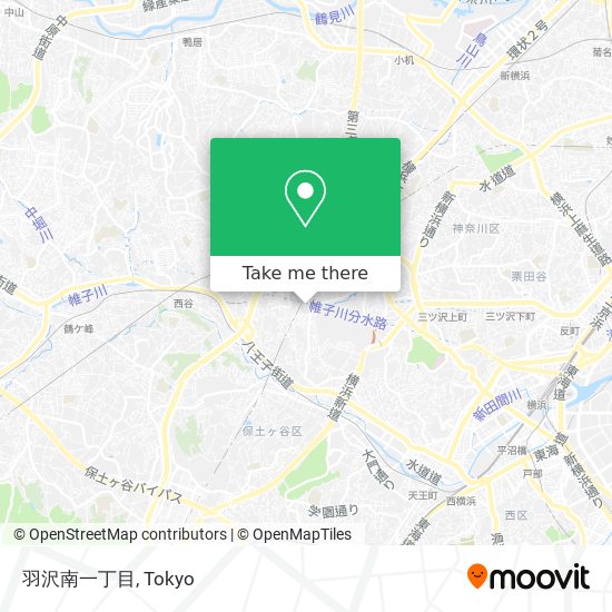 羽沢南一丁目 map