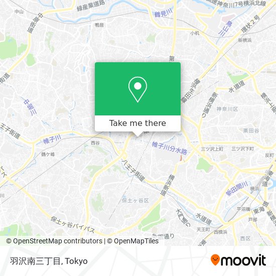 羽沢南三丁目 map