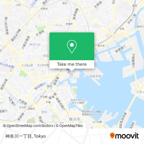 神奈川一丁目 map