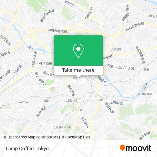 Lamp Coffee map