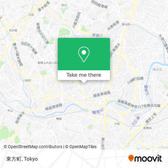 東方町 map